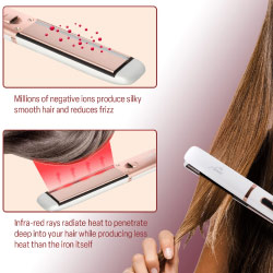 تولید یون منفی در اتو مو مخصوص کراتینه مو